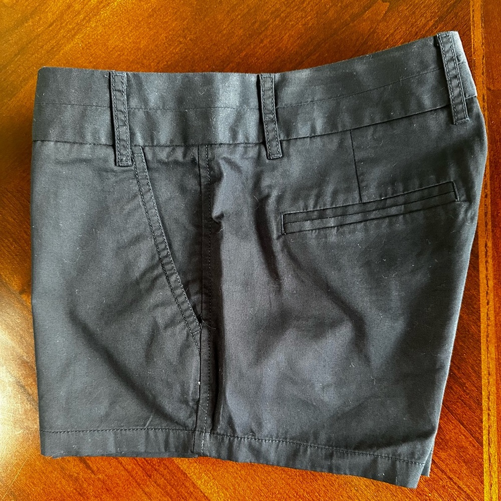 Brand New J. Crew Shorts Chino Broken-In Navy Blue, Size 0